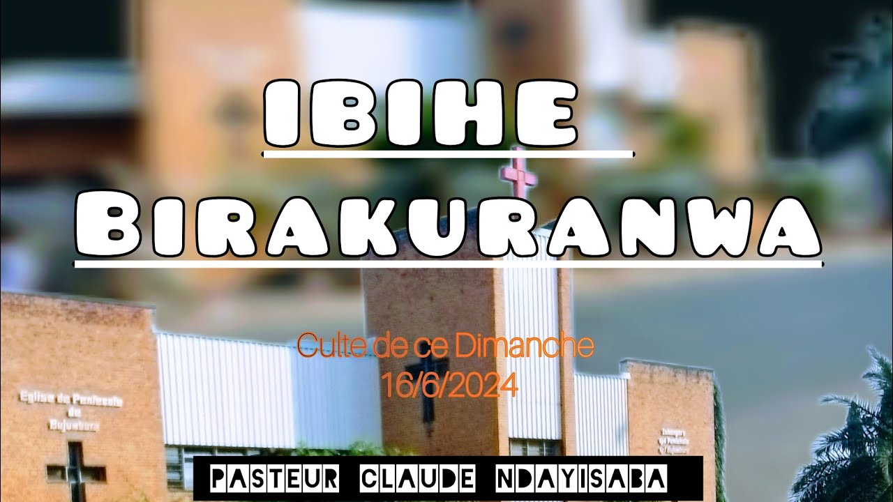 Yooo Pasteur Claude NDAYISABA atwigishije ku bihe|Turi minsi y'iherezo abantu benshi barikunda
