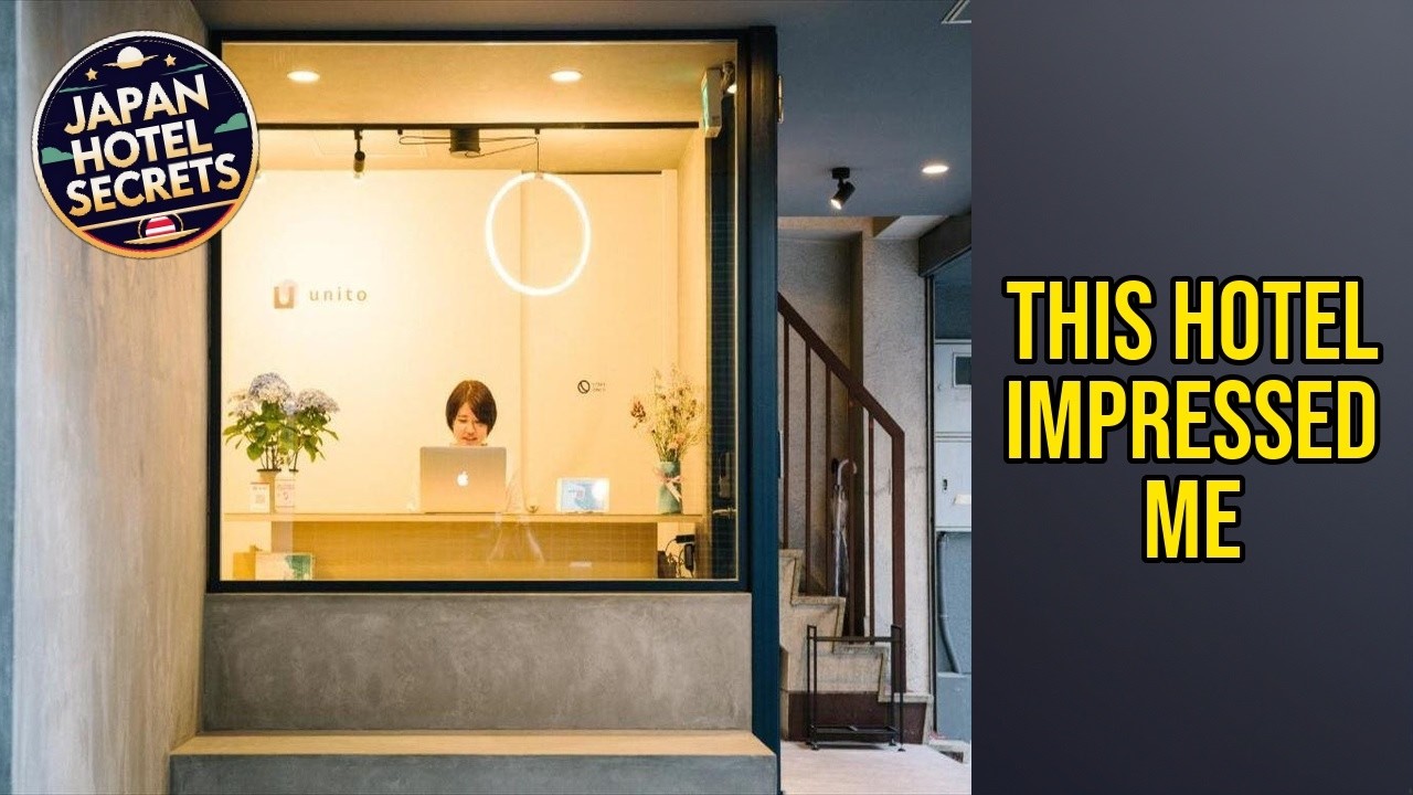 unito CHIYODA - This Hotel Impressed Me | Tokyo, Japan🛏️