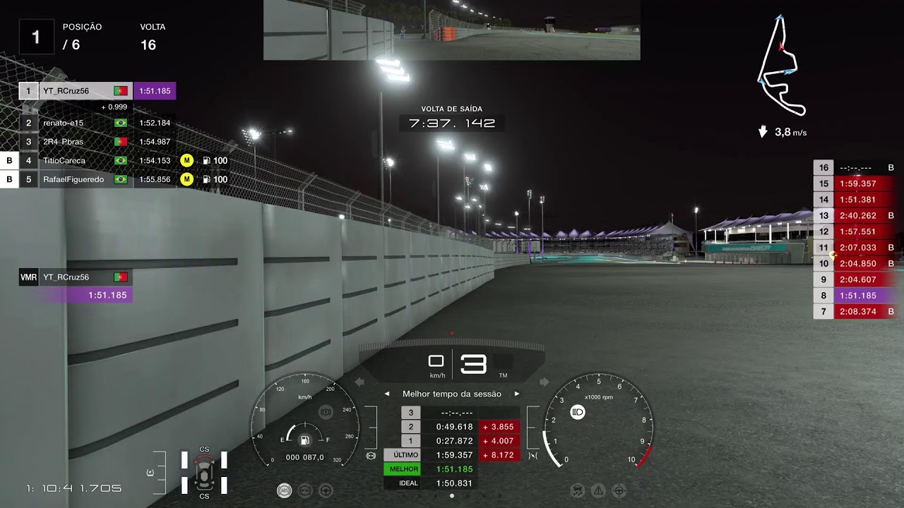 Conhecendo Yas Marina GT7 Liga ZGT