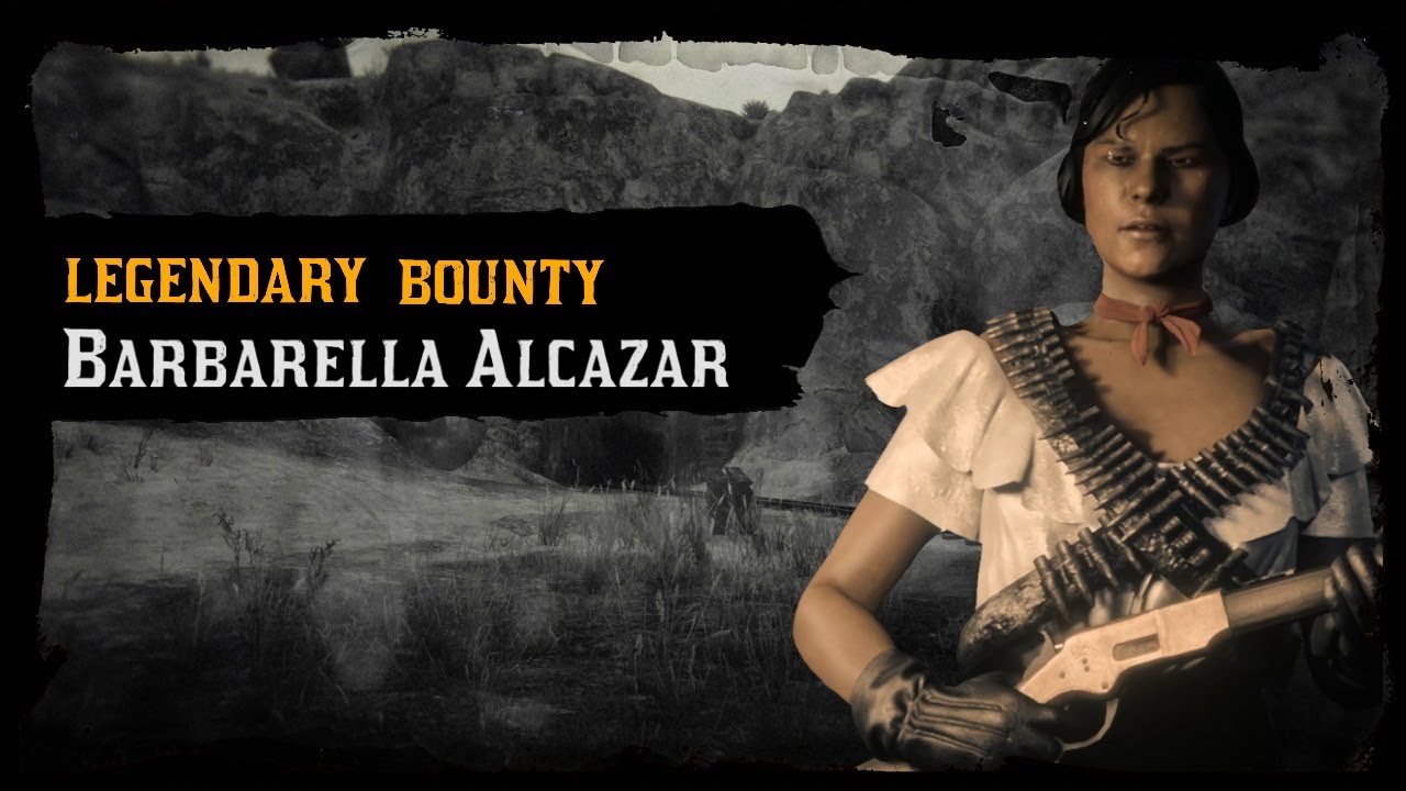 Red Dead Online - Legendary Bounty #5 - Barbarella Alcazar (5 Star Difficulty)