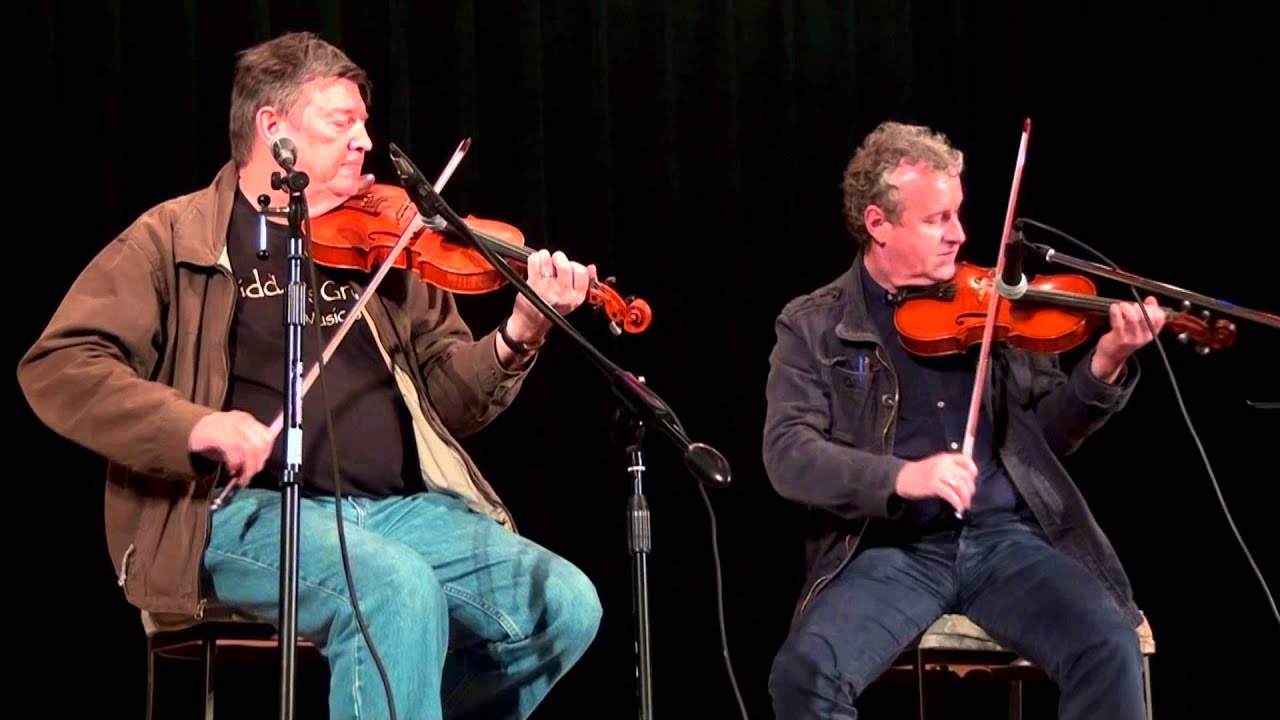 Kevin Burke and John Carty - Irish Fiddlers at Mary Munford Elementary