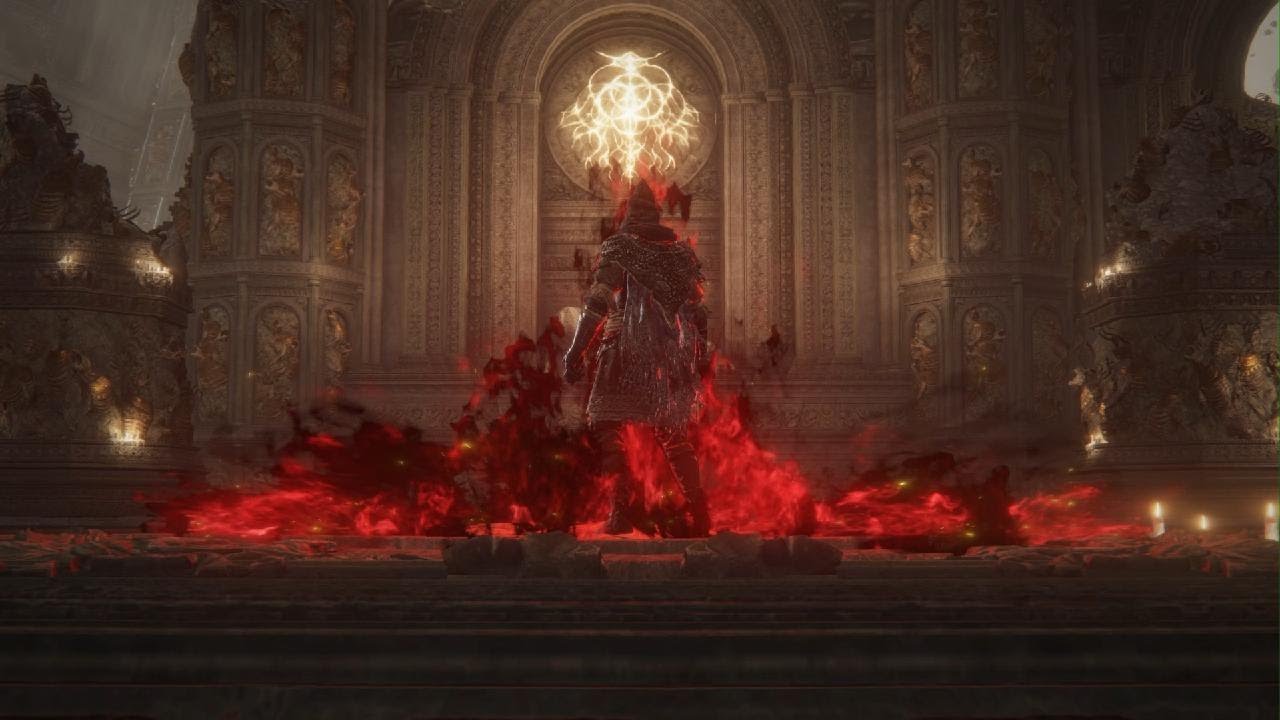 Maliketh, the Black Blade - hitless, no HUD - Alabaster Lord's Sword (rl1/+10)