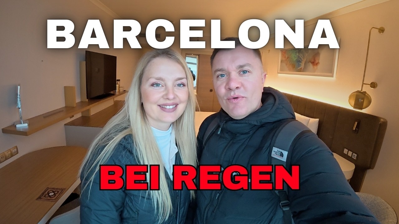 Barcelona im Winter - wir wechseln das Hotel und gehen shoppen - Diagonal Mar mit Adi vlog 2026