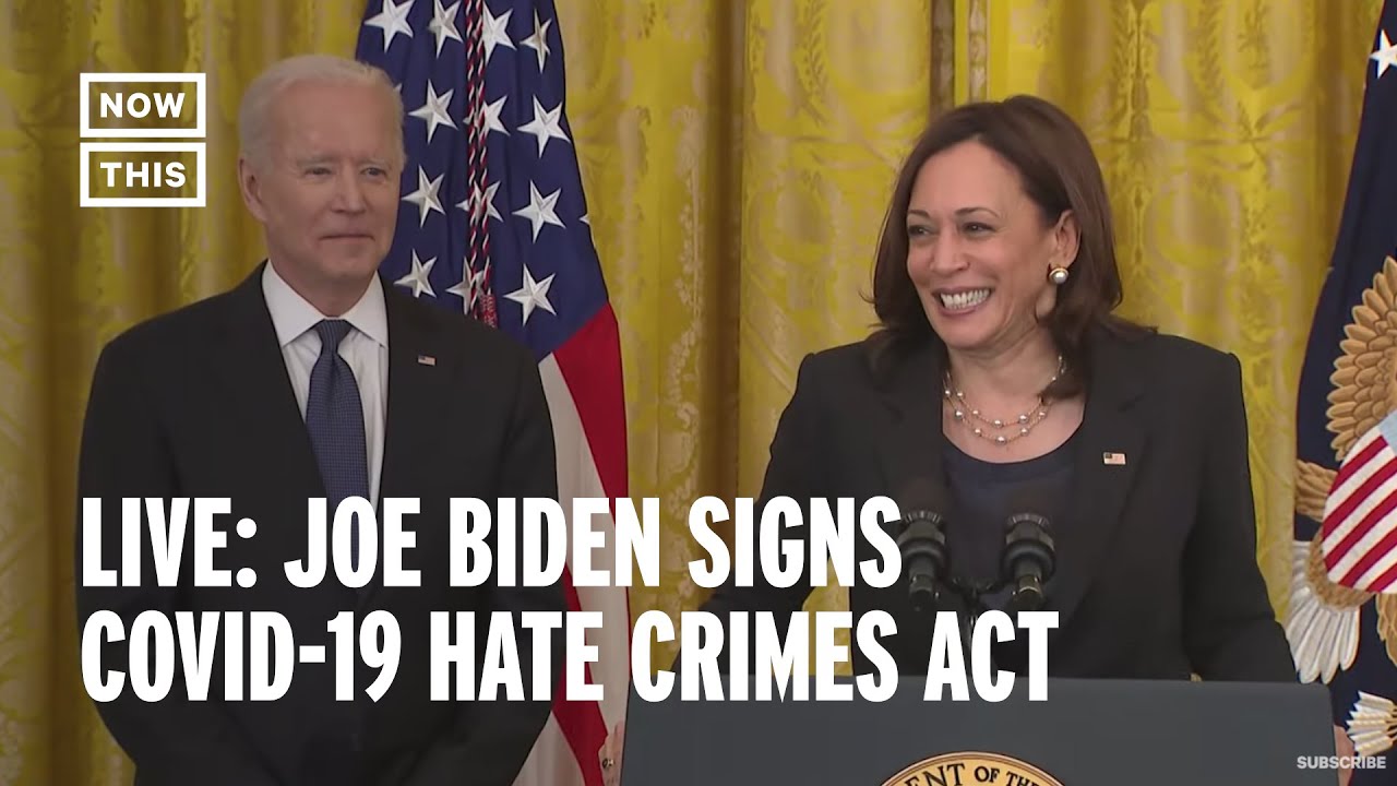 Joe Biden Signs the COVID-19 Hate Crimes Act Into Law | LIVE
