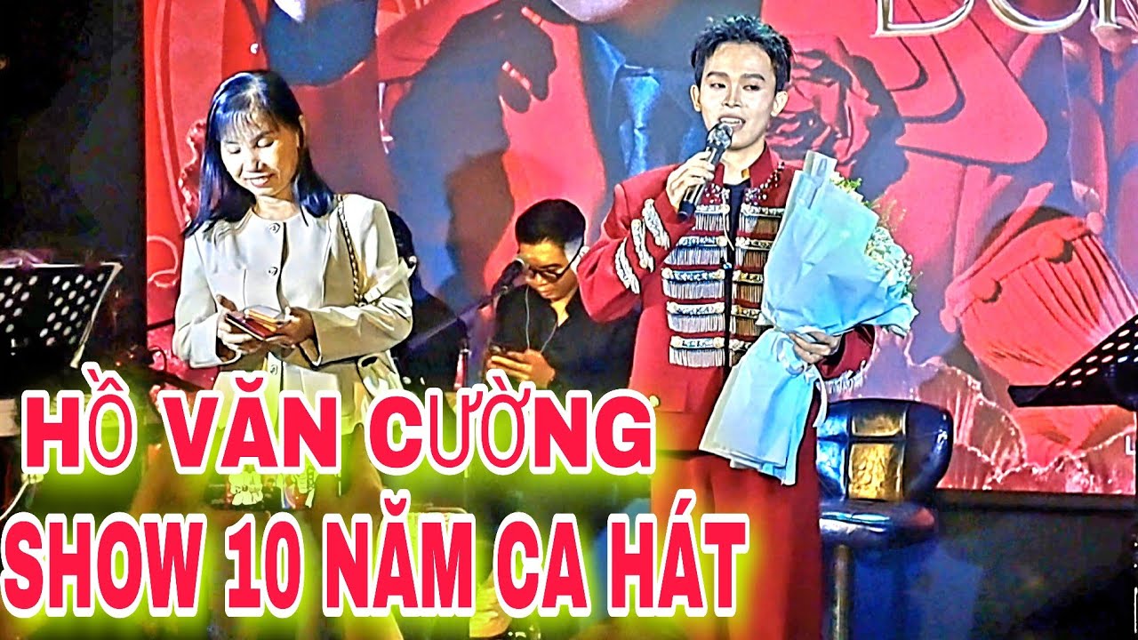 Hồ Văn Cường Lên Kế Hoạch Làm Show 10 Năm Ca Hát