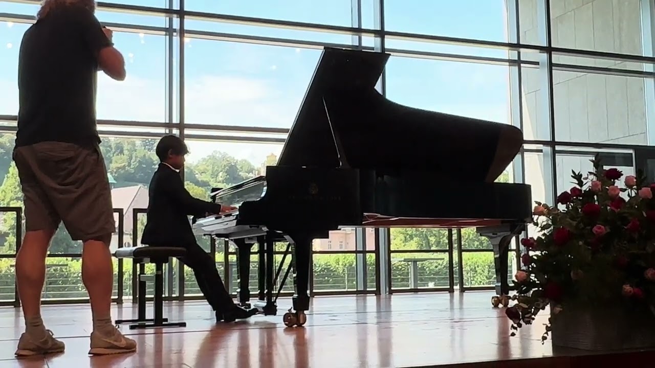 L.V.  Beethoven: Piano Sonata in E Major, Op. 14 No. 1, First Movement at Solitar Mazarteum