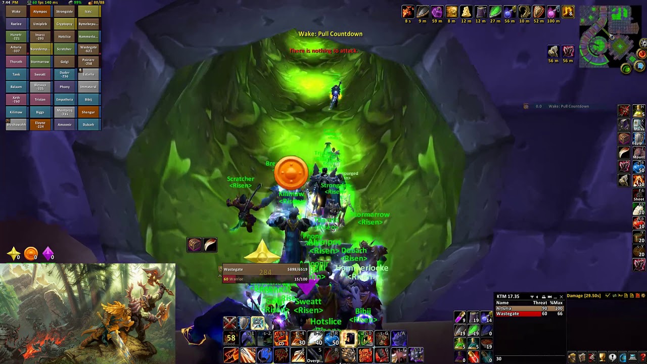 Kronos WoW Risen's last raid week
