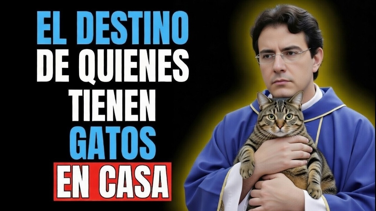 EL DESTINO DE QUIENES TIENEN GATOS EN CASA ( Según la biblia ) | Padre Reginaldo Manzotti