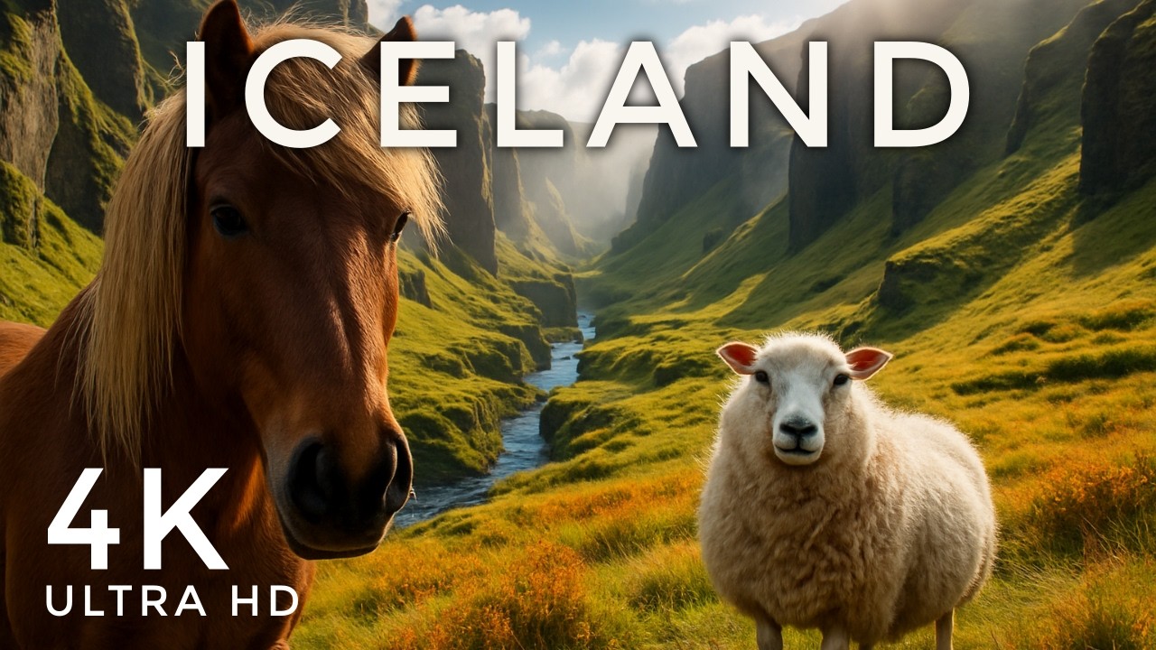 Iceland 4K Cinematic | The Animals of Ring Road & Westfjords