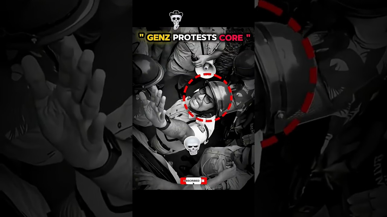 GENZ PROTEST CORE 💀  #cockroachjantaparty  Resign Demands! 🔥#shurts #protest