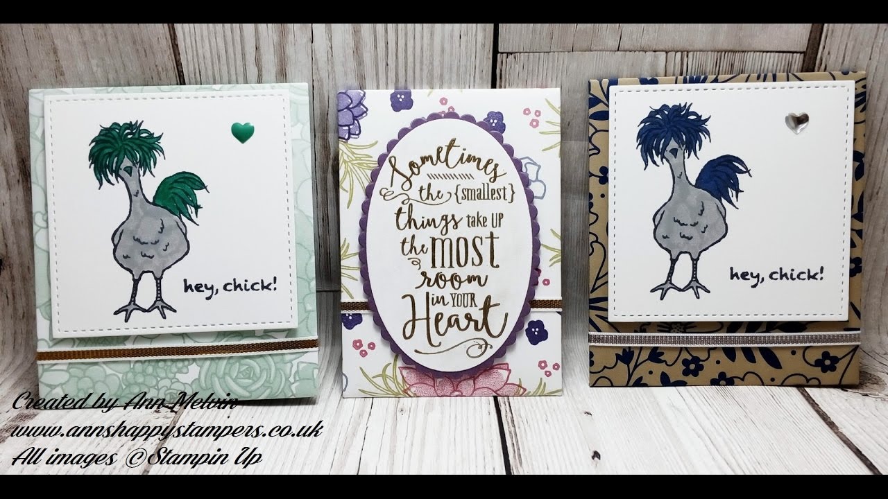 Chipboard Fridge Magnets using Hey Chick