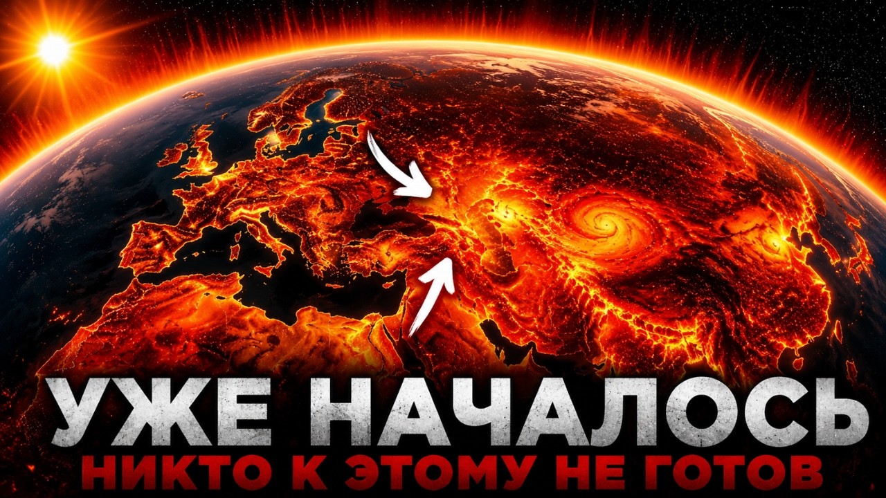 На ЗЕМЛЕ Уже НАЧИНАЕТСЯ ЭКСТРЕМАЛЬНАЯ ЖАРА.. И НИКТО К ЭТОМУ НЕ ГОТОВ