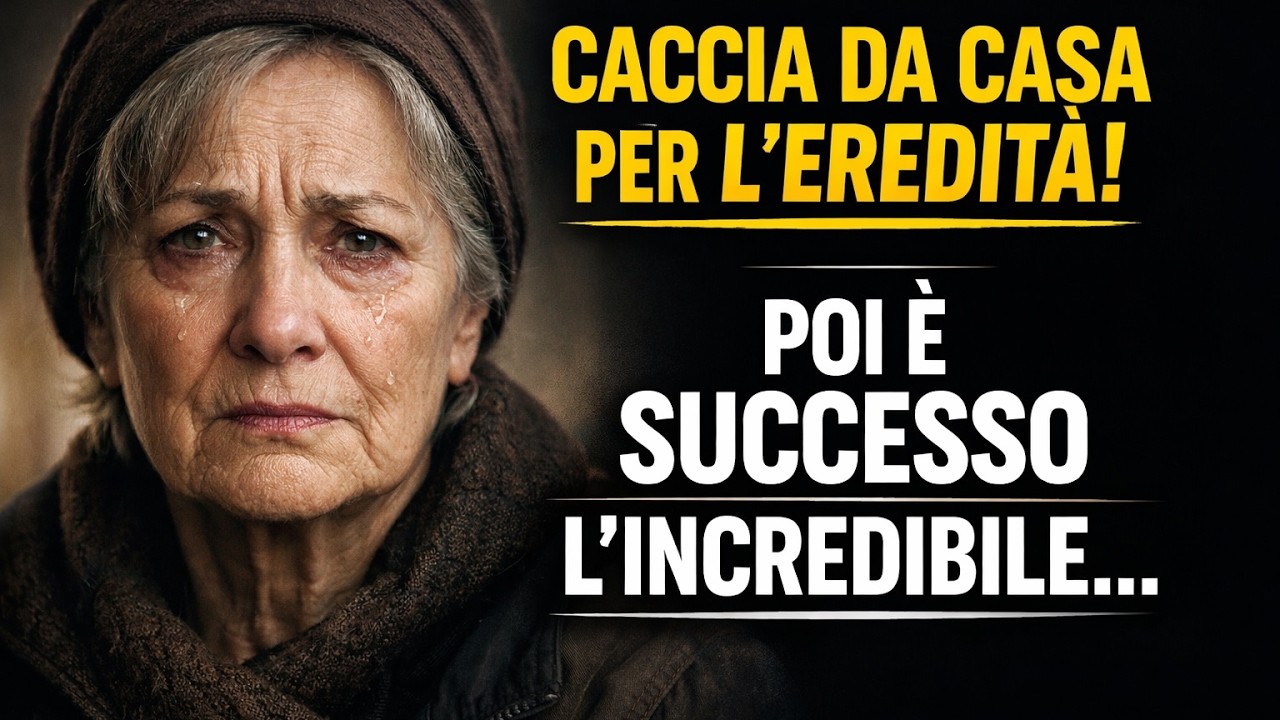 L'hanno cacciata di casa per l'eredità. Quello che è successo dopo è incredibile.