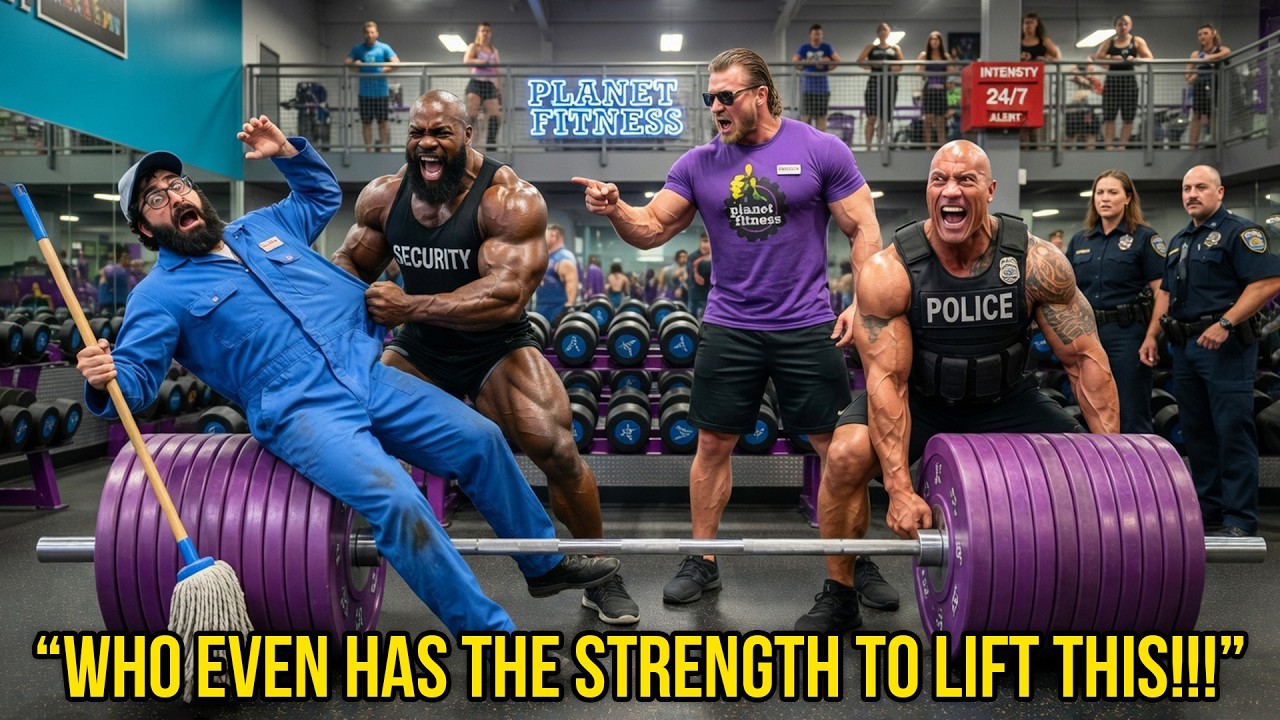 Bodybuilders LAUGHED Until Anatoly Lifted His 32KG Mop… Then They Were MAD!!!  Anatoly Gym Pranks