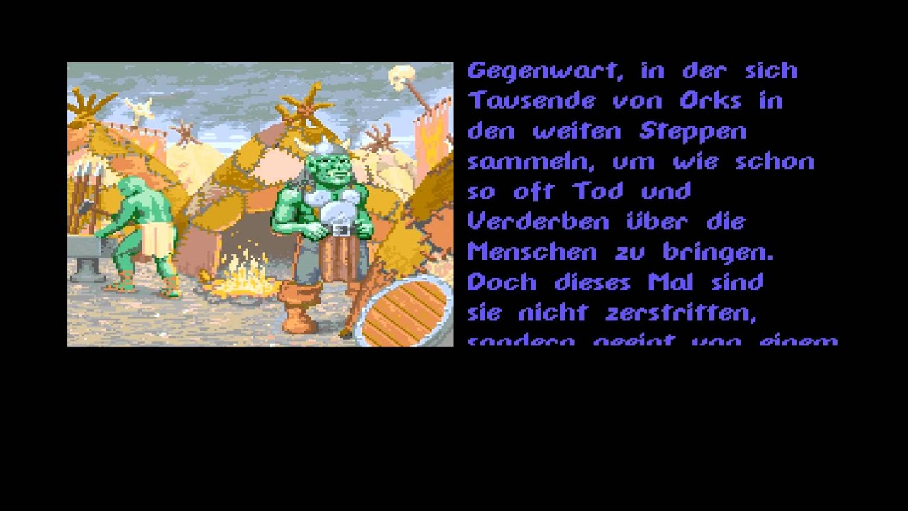 Das schwarze Auge 1 - Schicksalsklinge Intro (Amiga Version)