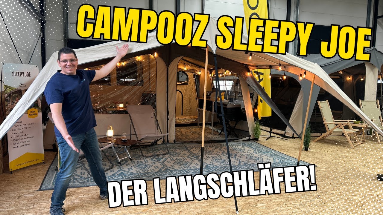 Ideale für Langschläfer?? Der  Sleepy Joe von Campooz!