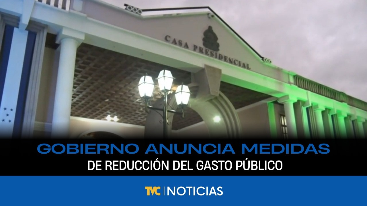 Gobierno anuncia medidas de reducción del gasto público