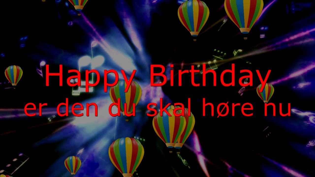 Happy Birthday - B&oslash;rnenes Sangskat m. Lars Stryg Band