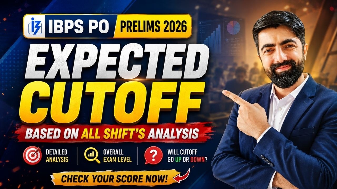 IBPS PO Pre 2026: Expected Cutoff | Based On All Shifts || इतने पे Safe हो || By Singh Sir