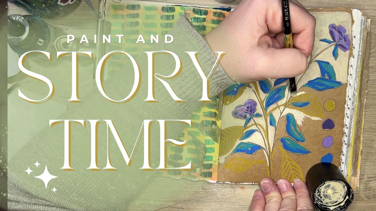 My Artist Story 🎨  - paint and chat about my journey as an artist