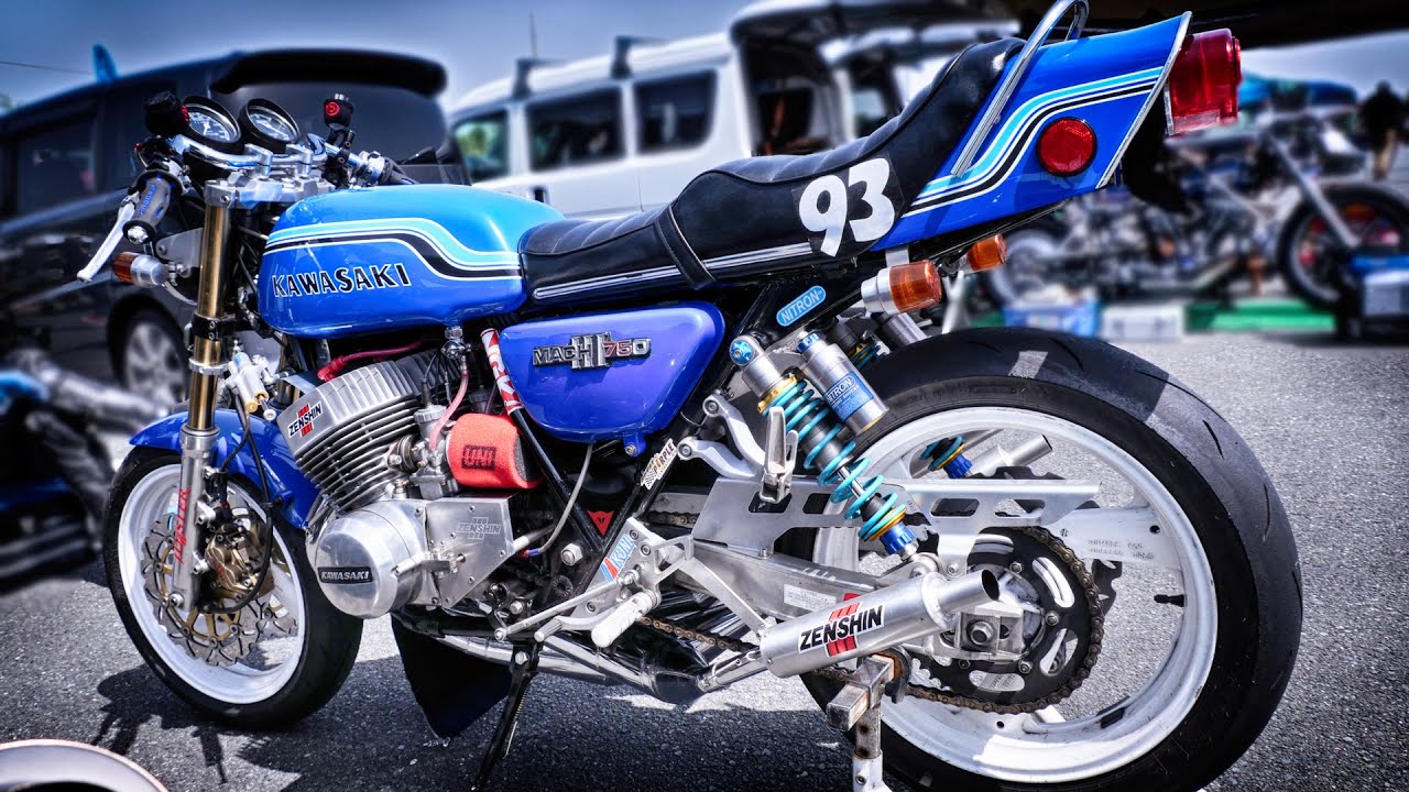 Kawasaki 750SS MACH III マッハでドラッグレース