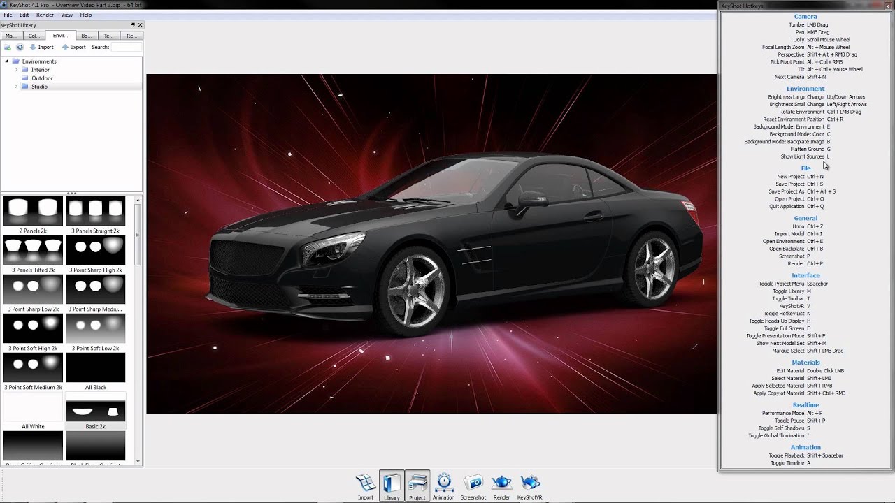 KeyShot 3D Rendering and Animation Overview