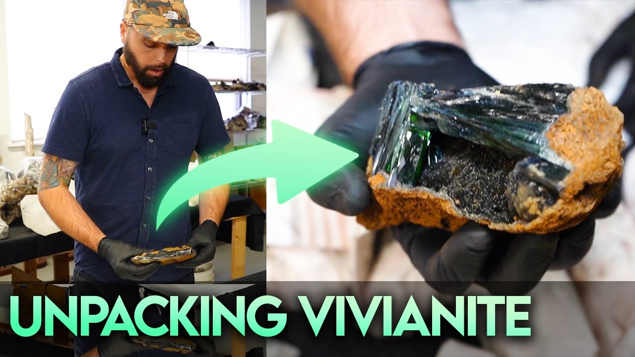 I Bought Out a VIVIANITE Mine! Let's Unpack It