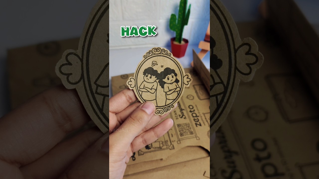 Brown Bag Hack! #shorts #diy #craft