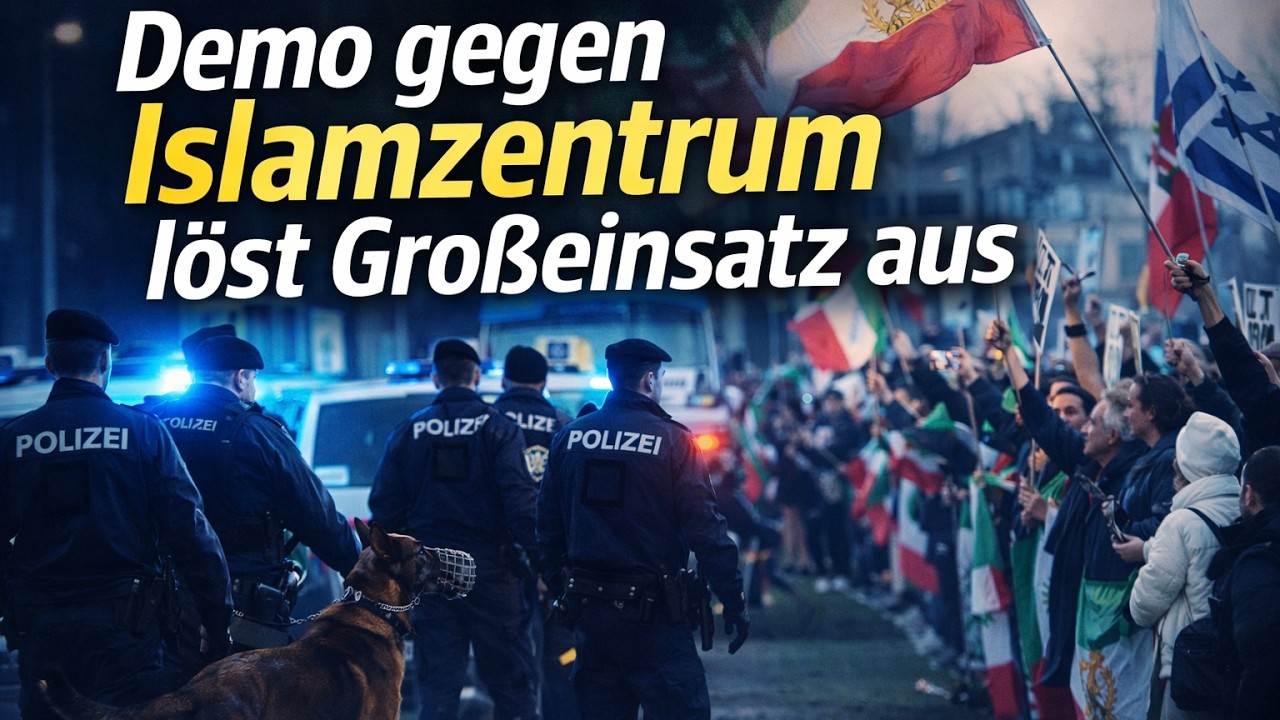 DEMO gegen ein ISLAMZENTRUM | Großeinsatz Wien 04.03.2026