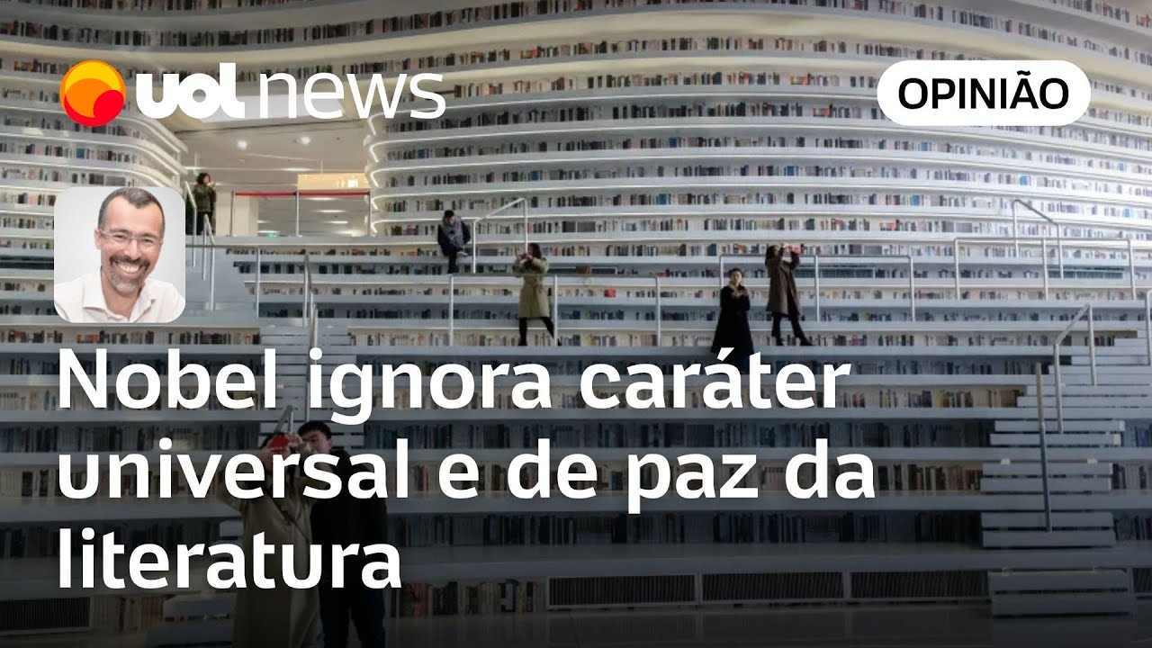 Nobel 2025: Com mais um europeu, prêmio ignora caráter universal e de paz da literatura, diz Jamil