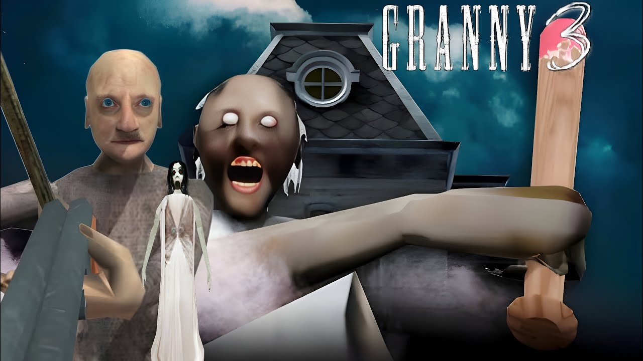Granny Chapter 3 Gate Escape From Granny House || Granny Chapter 3 Gamplay