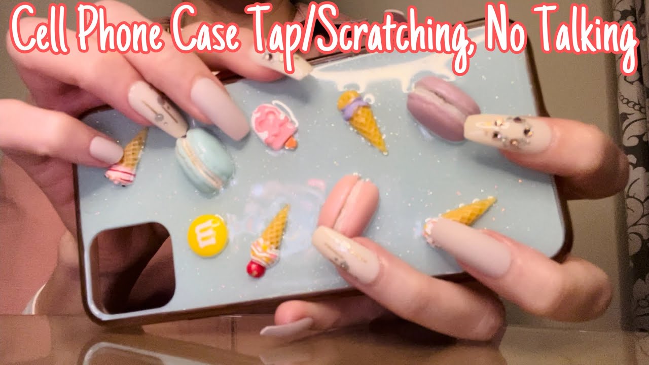 ASMR * Cell Phone Case Scratching & Tapping * Fast Tapping * No Talking * ASMRVilla