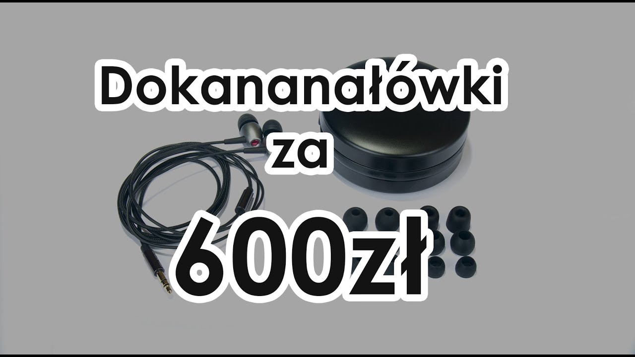 Słuchawki dokanałowe Aune E1 - Pchełki za 600zł!
