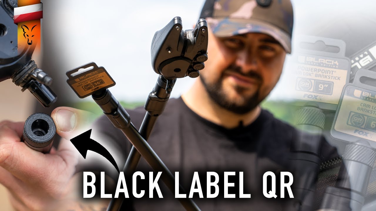Black Label QR - szybkozłączki karpiowe | Fox carp fishing