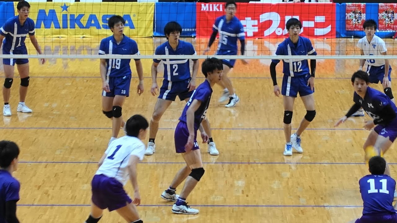 全日本インカレ2018男子三位決定戦 明治大学vs東海大学 第1セット Japan volleyball