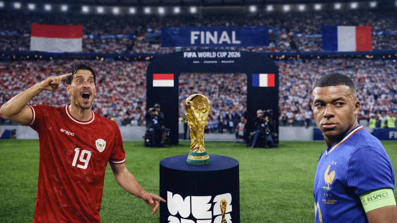 FINAL PIALA DUNIA! MBAPPÉ SHOCK, Kecepatan Garuda Bikin Prancis Kacau | PES 2021 | Kita Garuda
