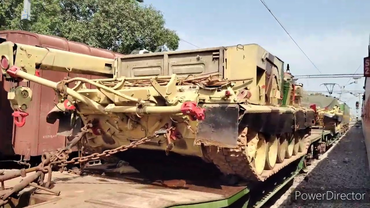 Indian Railways carry Indian Military Machinary | Sep 2023 | @travelartiste5790