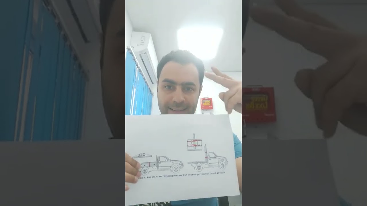 أعمال قطع ولحام 19 : كيفية نقل اسطوانات الغاز المضغوط داخل موقع العمل ؟