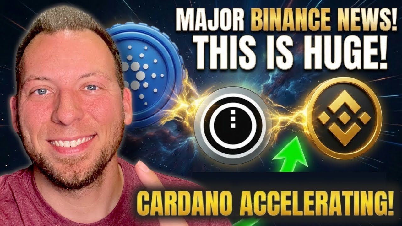 CARDANO ADA - Важное объявление от Binance!!! Это ОГРОМНОЕ событие! Cardano набирает обороты!