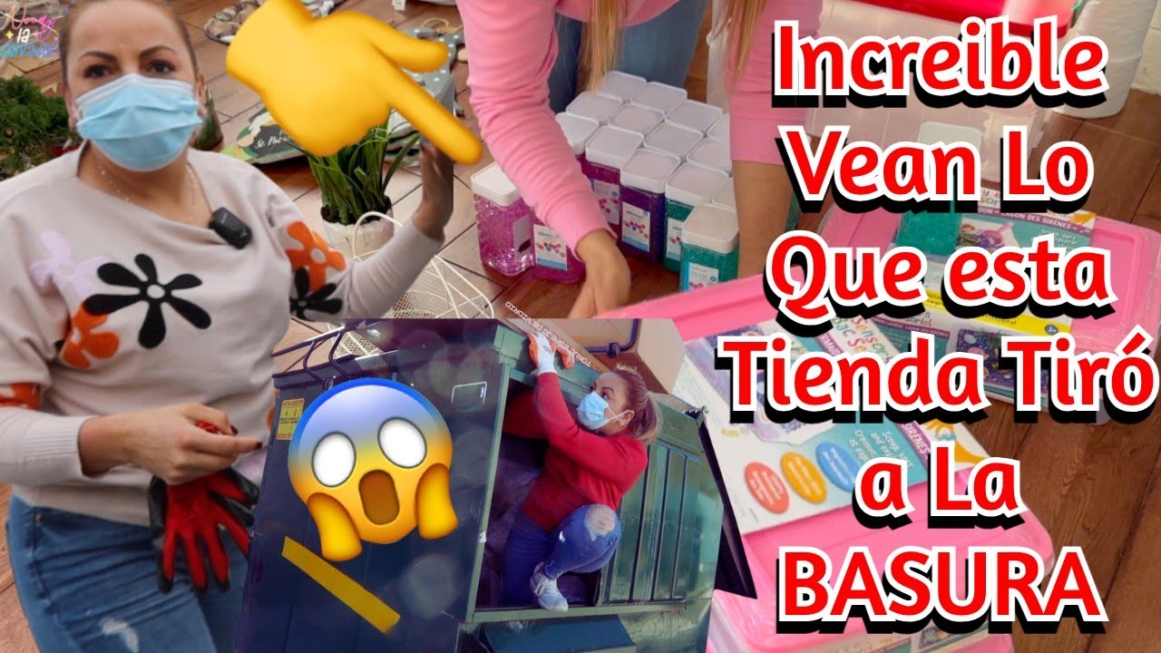 SUPER DUMPSTER Lo Que Tiro Esta Tienda Me Dejo Con la Boca Abierta😱😳🇱🇷#NoemyBLaSalvadoreña