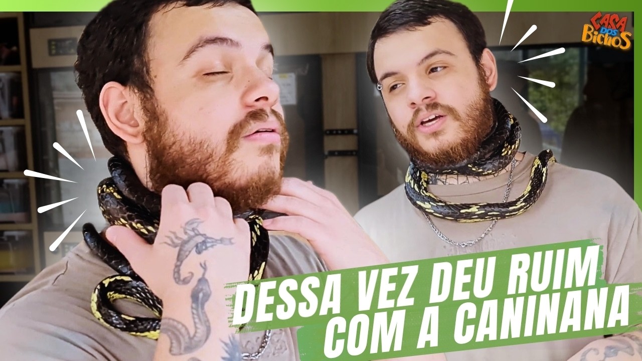 A CANINANA NÃO PERDOOU O BOPPRÉ 🐍🔥 VEJA O QUE ACONTECEU!