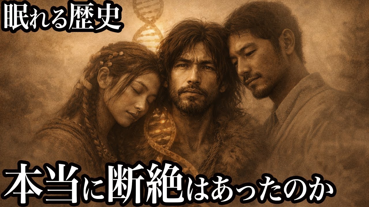 旧石器時代と縄文時代の間に、本当に断絶はあったのか？最新DNA研究が示す「連続していた日本人」｜眠れる歴史【睡眠用】