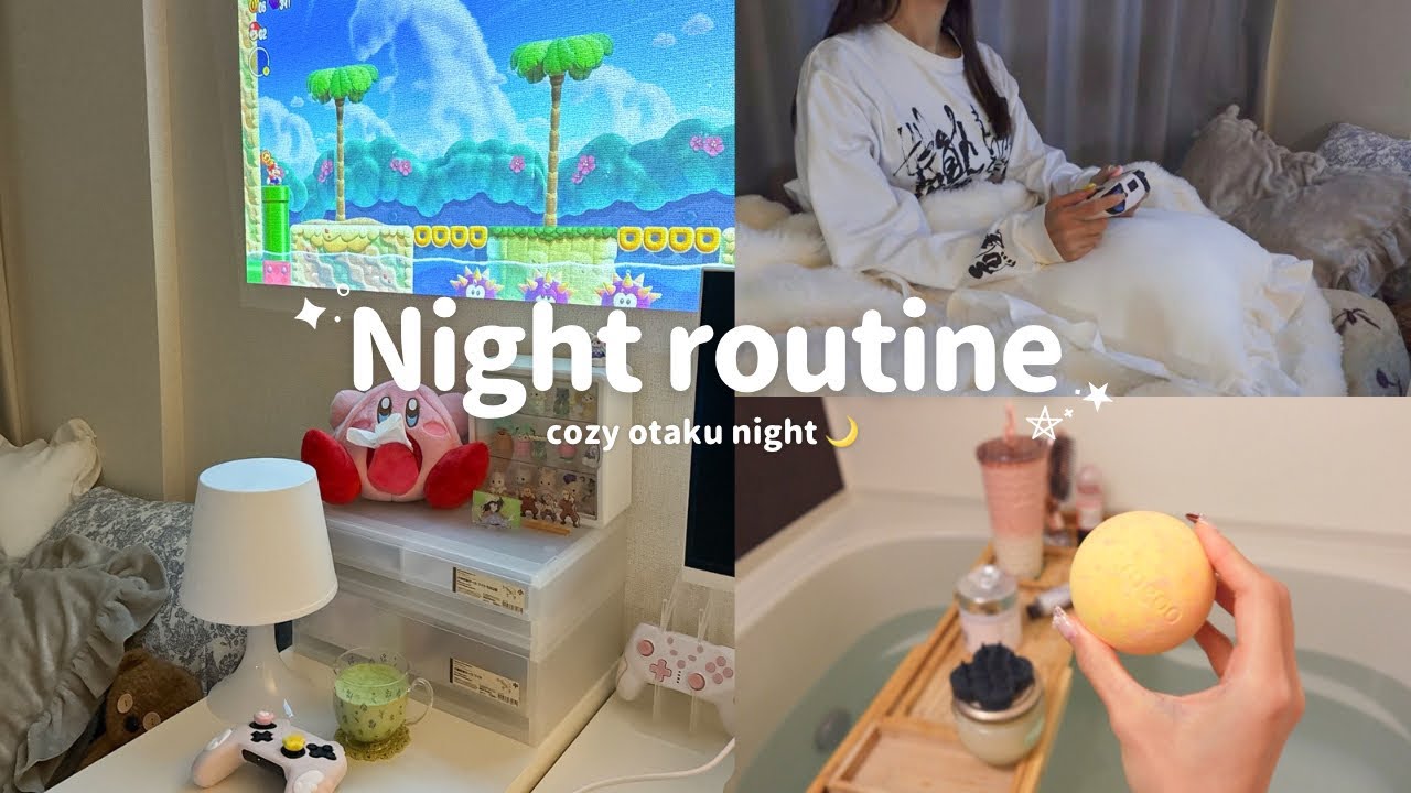 vlog｜平日在宅ワーク後のご褒美時間🌝｜仕事終わりを楽しむ社会人オタクのナイトルーティン｜自炊、プロジェクター開封、充実自分時間でQOL向上のおうち時間🏡