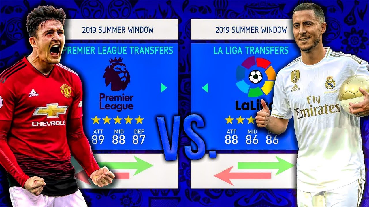 La Liga TRANSFERS vs. Premier League TRANSFERS! - FIFA 19 Career Mode