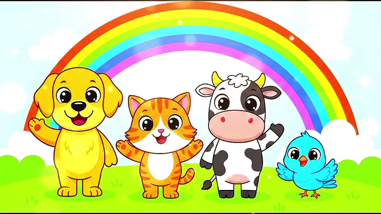 Animal Songs for Kids 🎶 | Learn Sounds & Sing Along | Nursery Rhymes