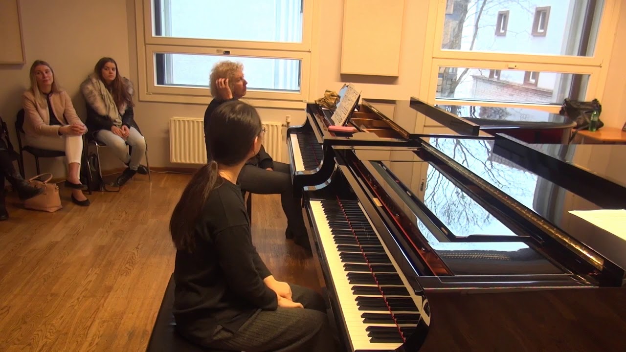22.11.2018 Mira Marchenko's master-classes: Hyewon Chung, EAMT, Tallinn, Estonia