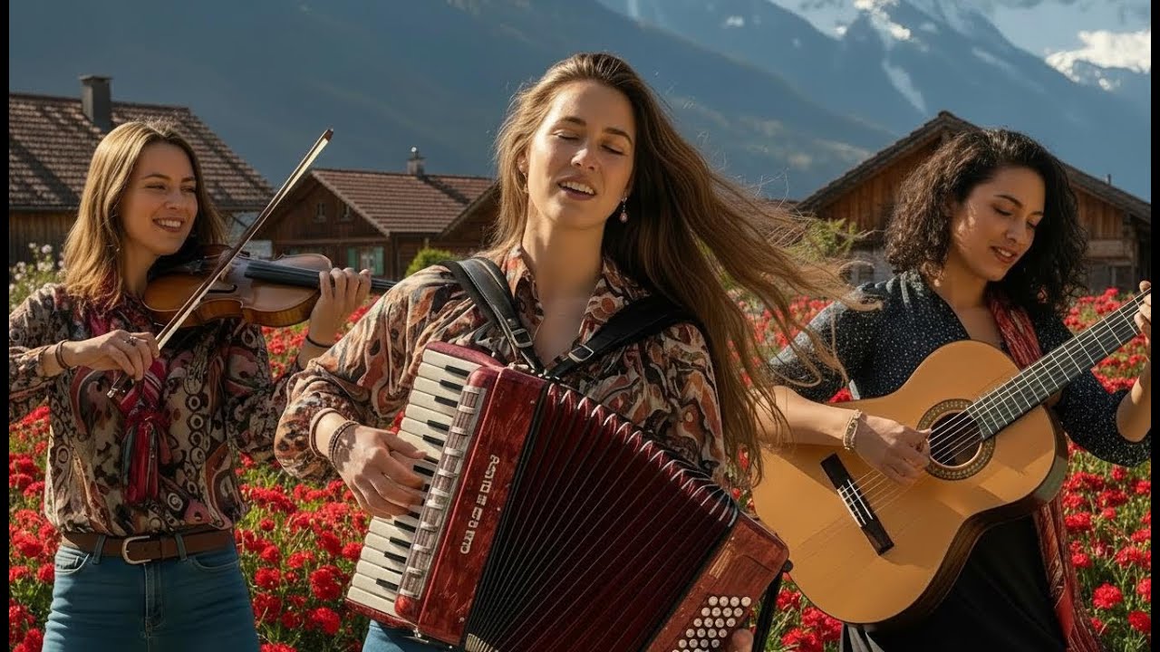 PREMIUM FLAMENCO FUSION — Guitar, Accordion & Violin in Golden Serenity