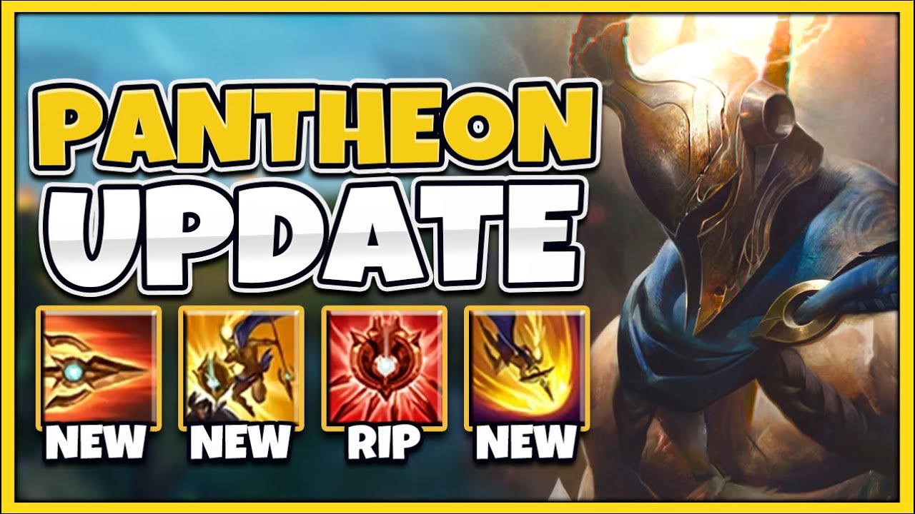 *GAMEPLAY REWORK* PANTHEON IS A GOD-TIER TOP LANER NOW (NEW CHANGES) - League of Legends