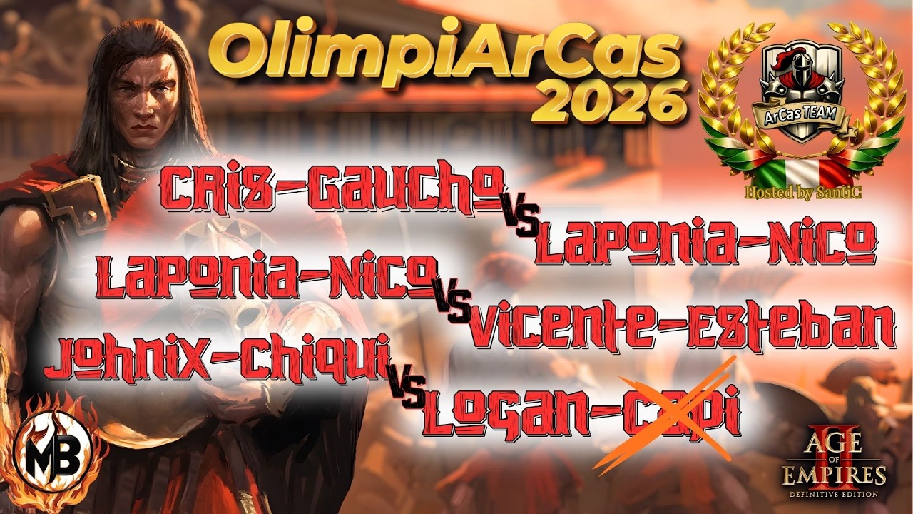 🏆OlimpiArCas🏆 🔶Cris-Gaucho vs LaPonia-Nico/Vicente-Esteban vs LaPonia-Nico/Johnix-Chiqui vs Logan🔶