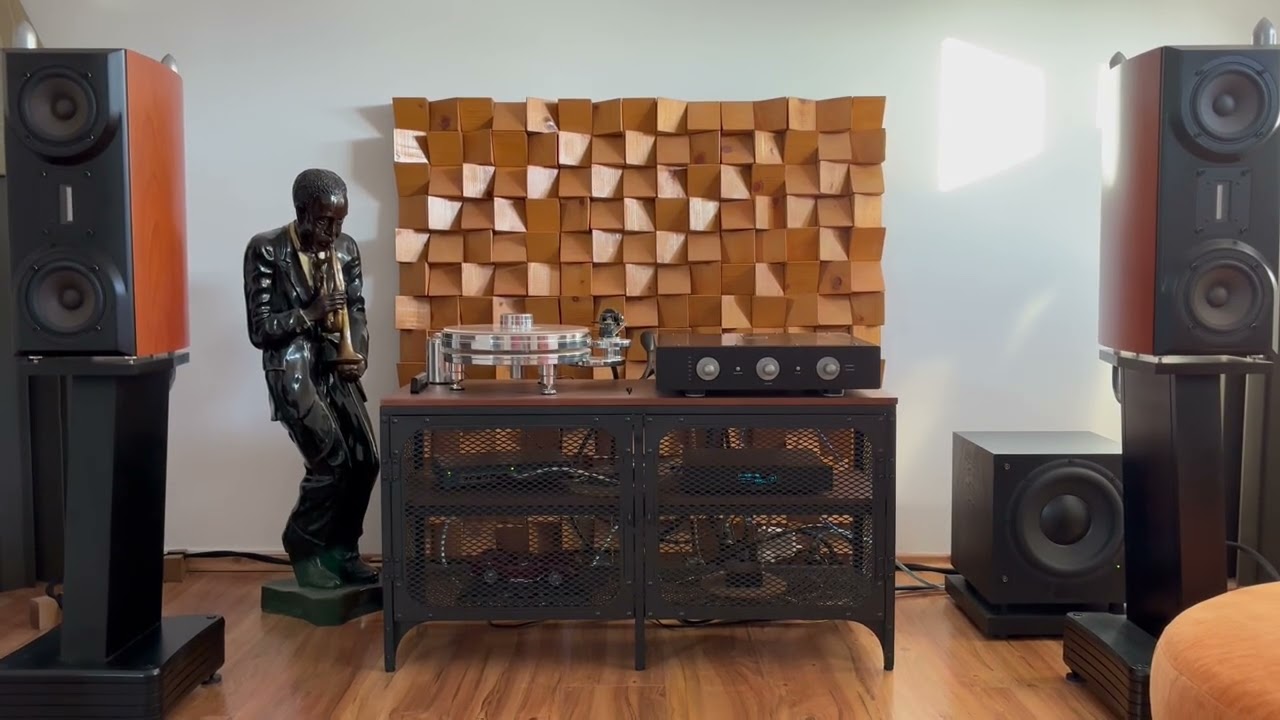 Leonard Cohen & Vapor Audio speakers !